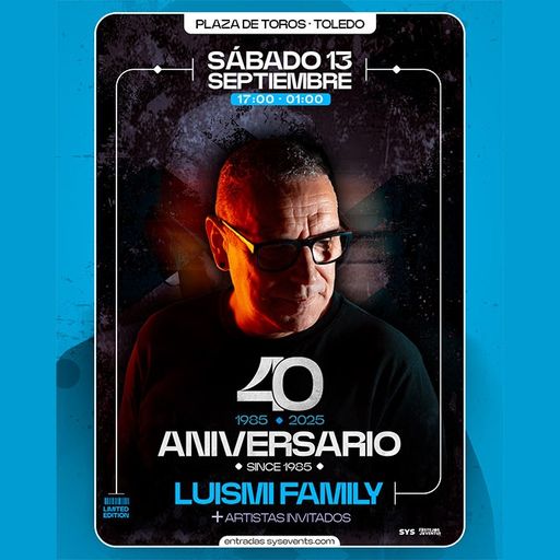 DJ Pepo at "40º Aniversario Luismi Family"@ Plaza de Toros (Tolédo-Spain) - 13 September 2025