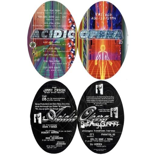 Jimmy Crash at Acidic Opera (Chicago-USA) - 13 August 1994