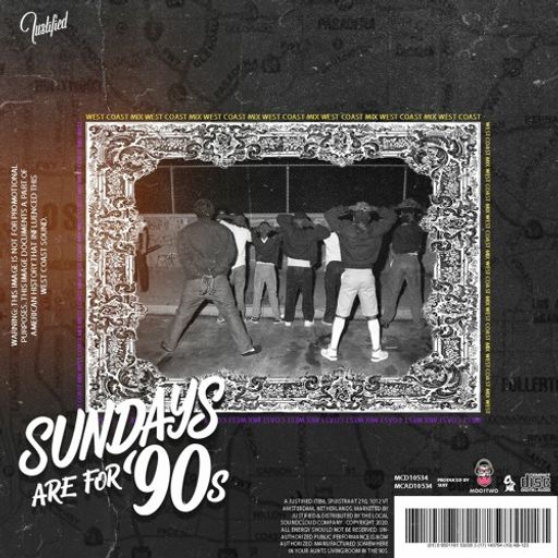 DJ Moo1Two - JUSTiFIED Jamz: Sundays Are For 90s pt2 - West Coast Mix