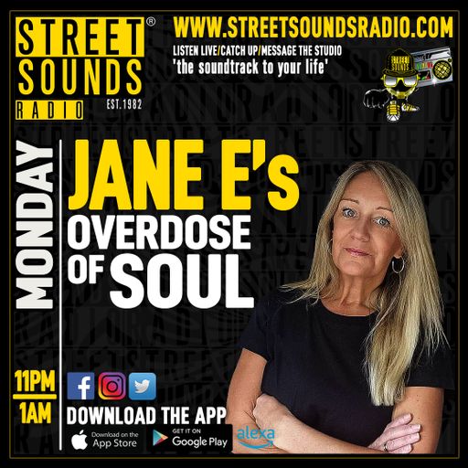 Jane E`s Overdose of Soul on Street Sounds Radio 2100-2300 01/09/2025