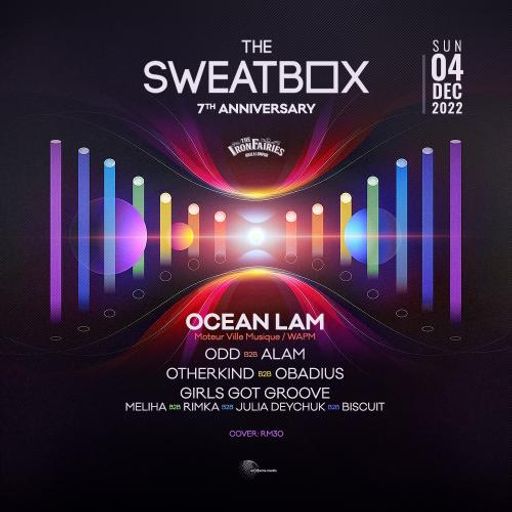 The Sweatbox 7th Anniversary at The Iron Fairies KL 4.12.2022