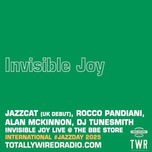 Invisible Joy #Live at The BBE Store #JazzDay ~ Alan McKinnon, Jazzcat, Rocco Pandiani, Dj Tunesmith