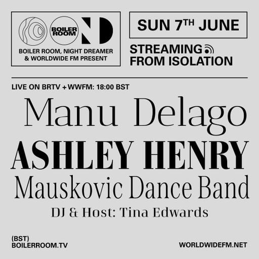 Streaming From Isolation: Ashley Henry // 07-06-20