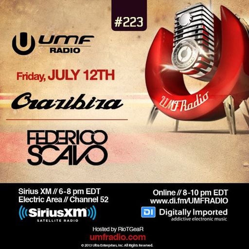 UMF Radio 223 - Federico Scavo & Crazibiza