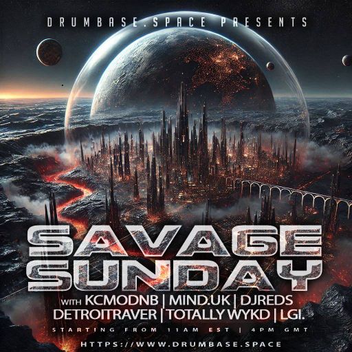 Mind (UK) - Drumbase.space - LIVE Savage Sunday - Burn the Bridge