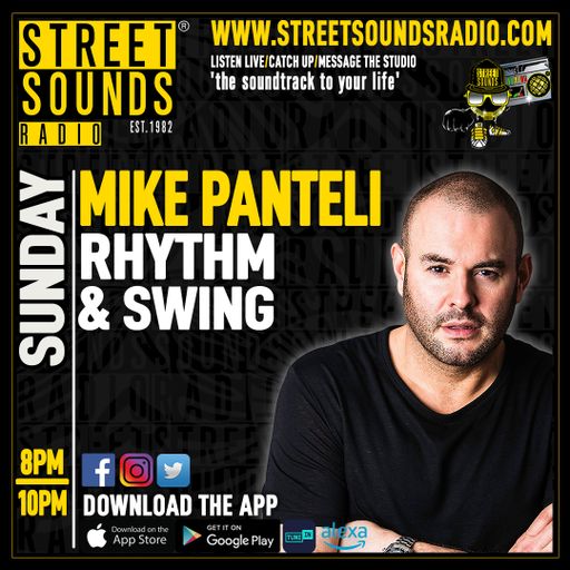 Mike Panteli- Rhythm & Swing on Street Sounds Radio 2000-2200 14/09/2025