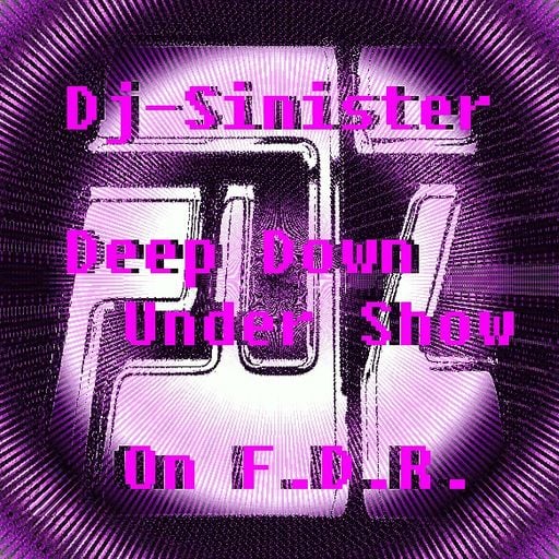 Dj-Sinister - Deep Down Under Show - Live Mix for Futuredrumz Radio - 23-07-2018