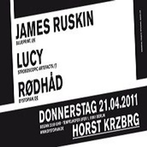 Rødhad at "Dystopian" @ Horst Krzbrg (Berlin - Germany) - 21 April 2011