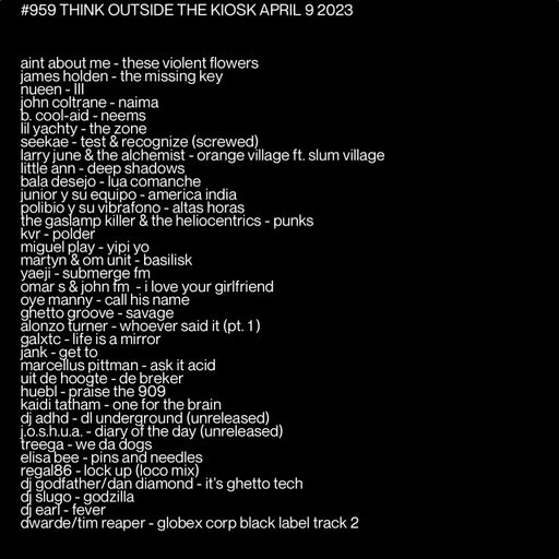 #959 NEW DJ GODFATHER | DJ EARL | MARTYN & OM UNIT | KAIDI TATHAM | LARRY JUNE | ...