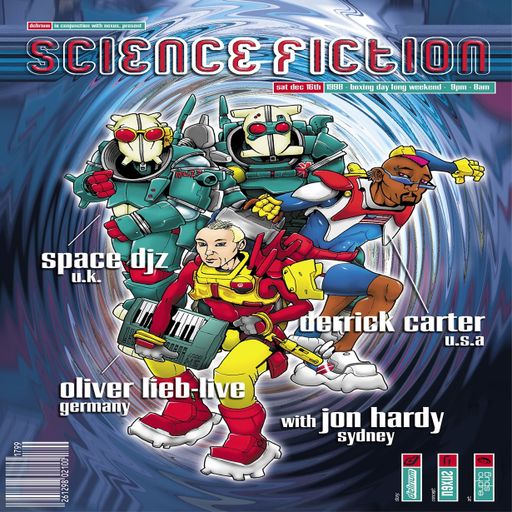Space DJz & Oliver Lieb at Science Fiction (Perth - Australia) - 26 December 1998