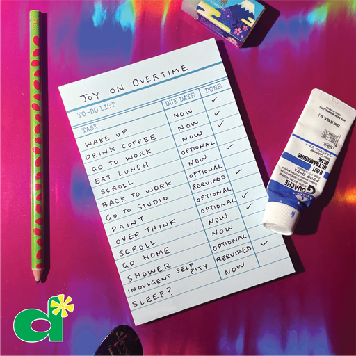 #01 Joy On Overtime w/ wistful mauve