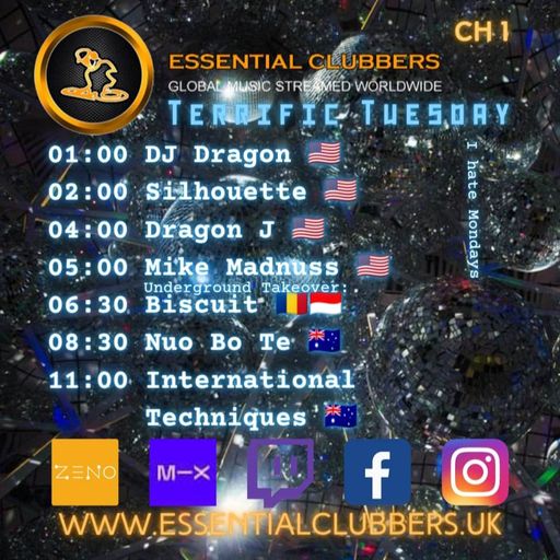 Biscuit-Underground Takeover Tuesday-Show no 300-DnB-Live on Essential Clubbers Radio 24.1.2023