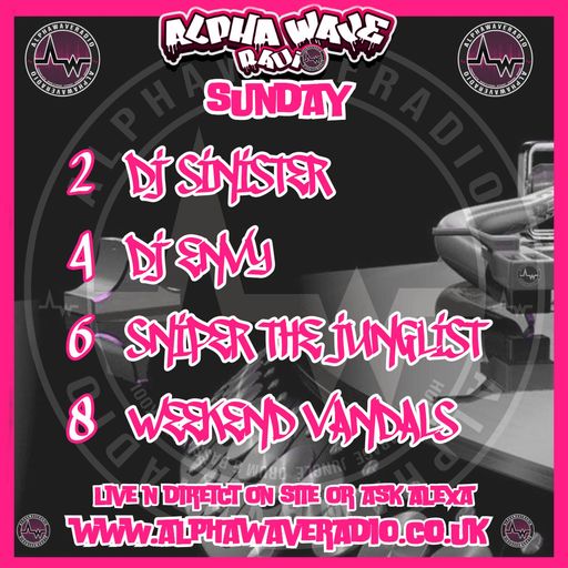 Dj-Sinister - Live On Alpha Wave Radio - 08-03-2026