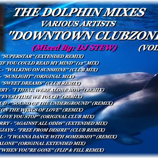 THE DOLPHIN MIXES - VARIOUS ARTISTS - ''DOWNTOWN CLUBZONE'' (VOLUME 8)