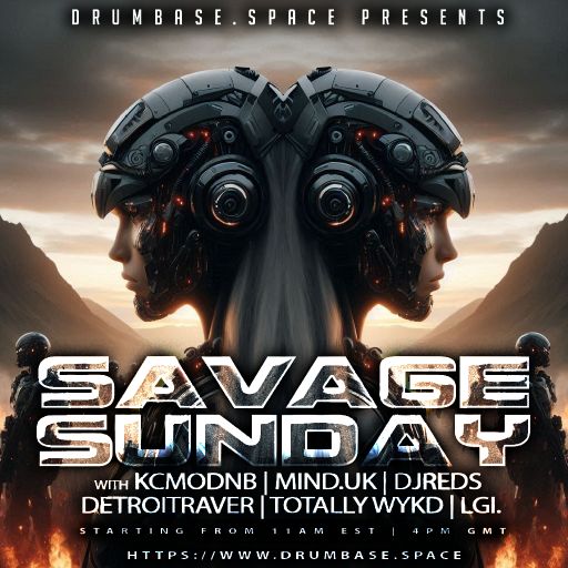Mind (UK) - Drumbase.space - LIVE Savage Sunday - Cortex Reanimation