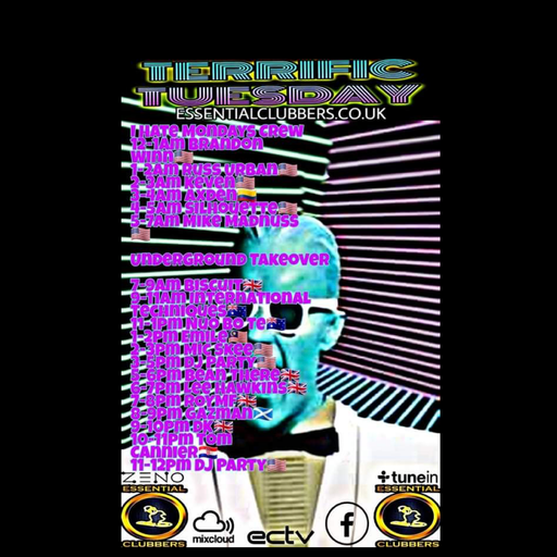 Biscuit- Underground Takeover Tuesday-Drum and Bass-Live on Essential Clubbers Radio 18.01.2022