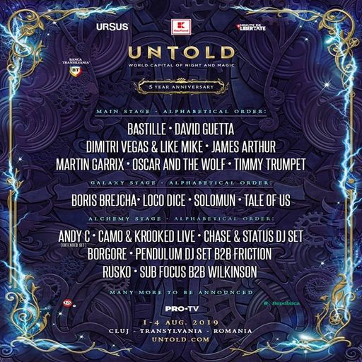 Oxia at Untold Festival (Cluj Napoca - Romania) - 1 August 2019