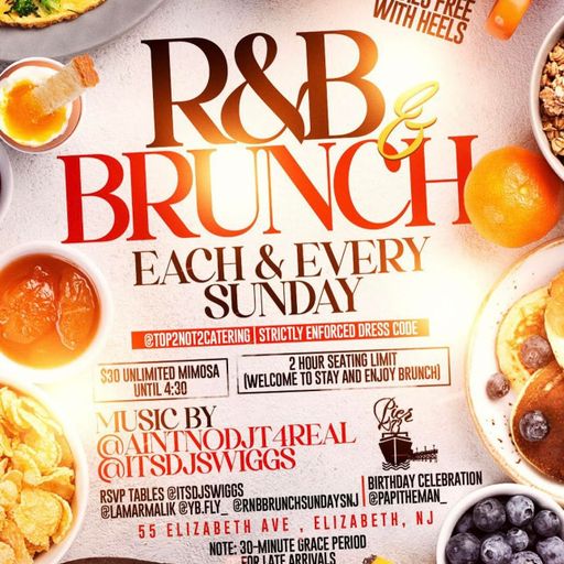 @DJT4REAL FULL SET @ R&B BRUNCH SUNDAYS INSIDE OF PIER 73 ELIZABETH NJ (2/23/25) III