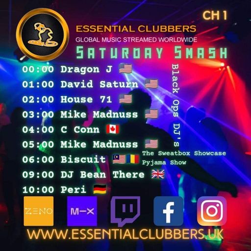 Biscuit-Saturday Pajama Show from Bali-Live on Essential Clubbers Radio 14.1.2023