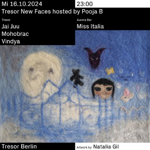 Vindya at "New Faces X Pooja B" @ Tresor (Berlin-Germany) - 16 October 2024