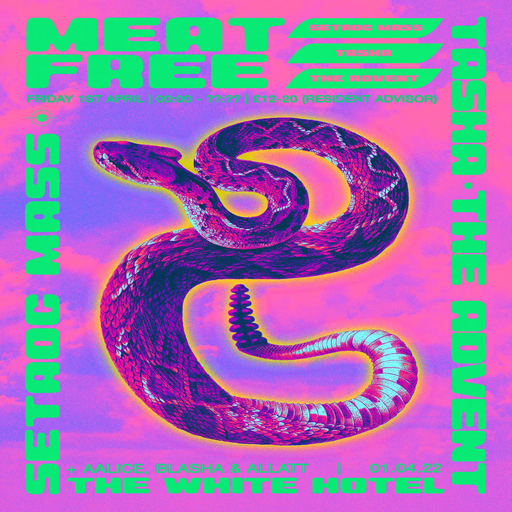 The Advent at "Meat Free" @ The White Hotel (Manchester-UK) - 1 April 2022