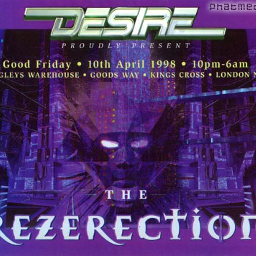 DJ Randall w/ MC GQ & Fearless - Desire - Rezerection - Bagleys - 10.4.98