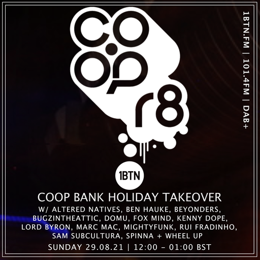 CoOp Bank Holiday Takeover - Domu - 29.08.2021
