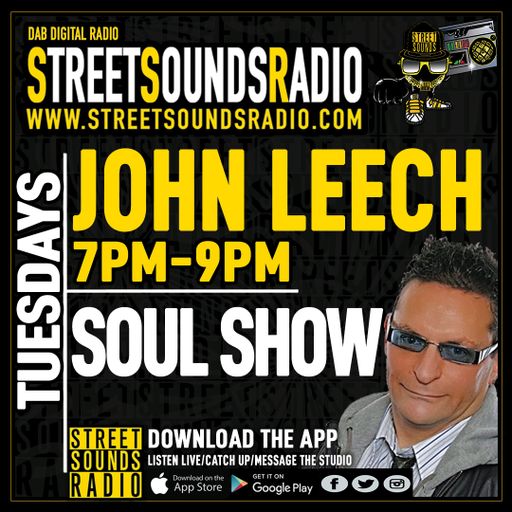 John Leech Live on Street Sounds Radio 1900-2100 27/07/2021