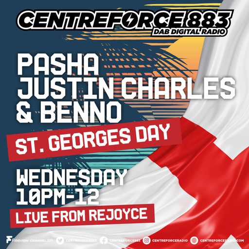 Pahsa, Justin Charles & Benno - 88.3 Centreforce DAB+ Radio - 23 - 04 - 2025 .mp3