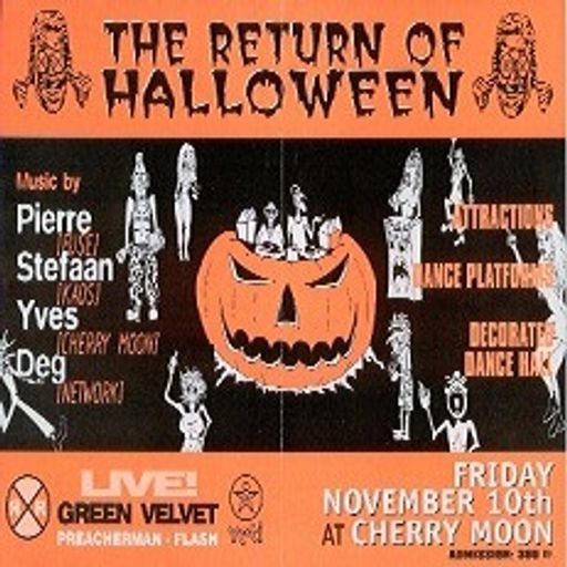 Yves De Ruyter & Pierre at "KAOS The Return Of Halloween" @ Cherry Moon (Lokeren) - 10 November 1995