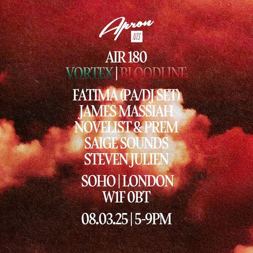 Apron Records Live: Steven Julien - 8th March 2025