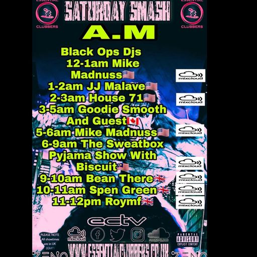 Biscuit-Saturday Pajama Show- Live on Essential Clubbers Radio 9.04.2022