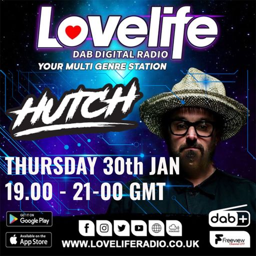 Love Life Radio Hutch Presents 'Music To Put Your Lipstick On Too' (30th Jan 2025)
