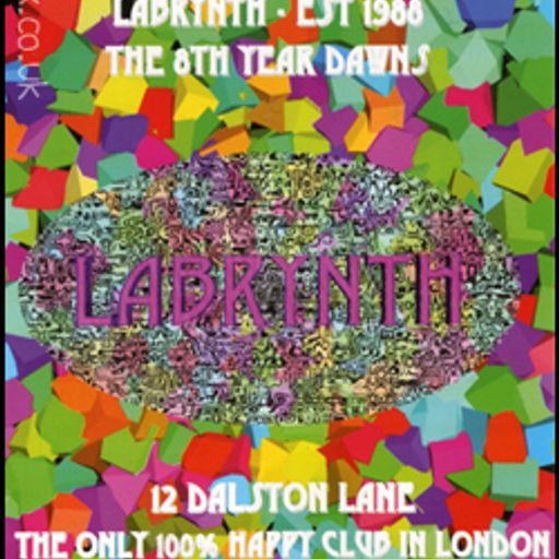 Billy 'Daniel' Bunter - Labrynth - 4 Aces club, 12 Dalstan lane, Hackney - 1993