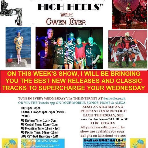 A LOW LIFE IN HIGH HEELS WITH GWEN EVER RADIO SHOW 12TH AUGUST 2020 EDITION
