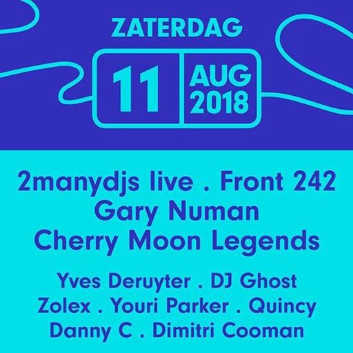 Cherry Moon Legends DJ Team at Lokerse Feesten (Lokeren - Belgium) - 11 August 2018
