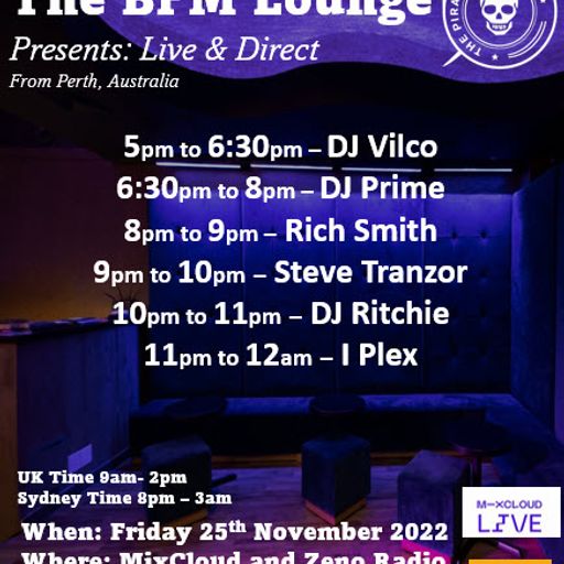 DJ Vilco - The BPM Lounge - 25/11/22