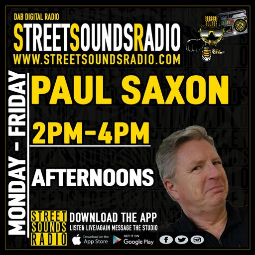 Afternoons with Paul Saxon on Street Sounds Radio 1400-1600 16/11/2021