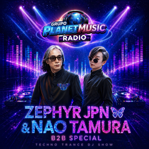 Planet Music Radio #119 Monday, May 4th, '26 Zephyr (Jpn) & Nao Tamura B2B special pt.2