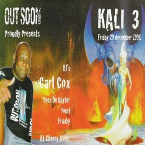 Yves De Ruyter at" Kali 3" @ Cherry Moon (Lokeren - Belgium) - 29 December 1995