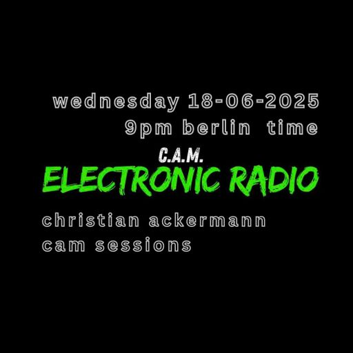 CAM SESSION WITH CHRISTIAN ACKERMANN 18-06-2025