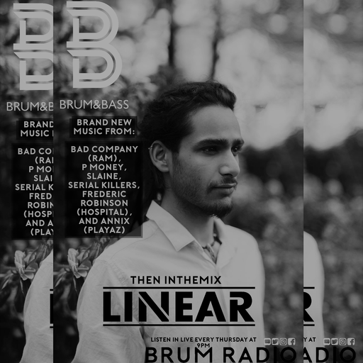 Linear InTheMix on the Brum & Bass show with Danny de Reybekill