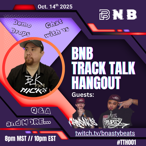 Track Talk Hangout #TTH001 w/ Nick K2 , Rubix and Maponus