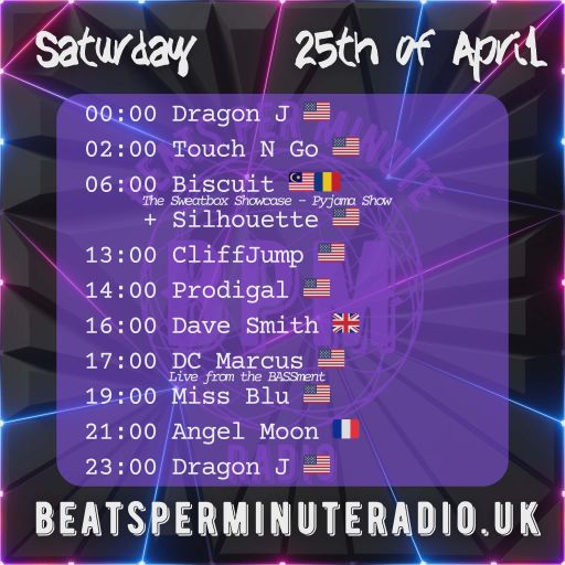 BIscuit + Silhouette- Saturday Pajama Show- Live on Beats Per Minute Radio 25.4.2026