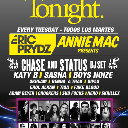 TONIGHT PARTY - 26 JULY 11 - SASHA - MIGHTY MOUSE - ANNIE MAC INTERVIEW