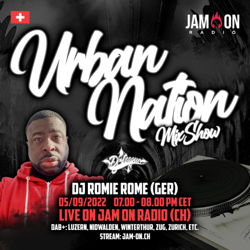 Urban Nation Mixshow | 05.09.22 | DJ Romie Rome (GER)