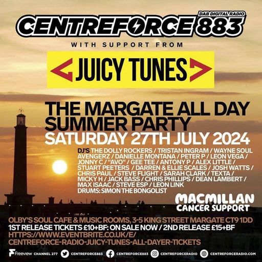 Alex Little Weekend Breakfast Show - 883.centreforce DAB+ - 20 - 07 - 2024 .mp3