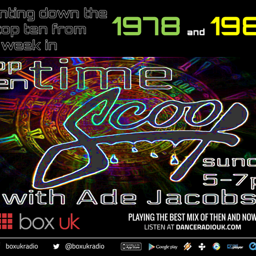 Ade Jacobs - Top 10 Time Scoop 1978 & 1984 - Box UK - 23/9/18