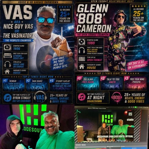 Vas Vs Glenn Codesouth Breakfast Show 15th May 2026