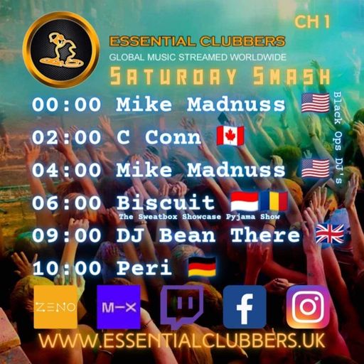 Biscuit-Saturday Pajama Show-Live on Essential Clubbers Radio 20.5.2023